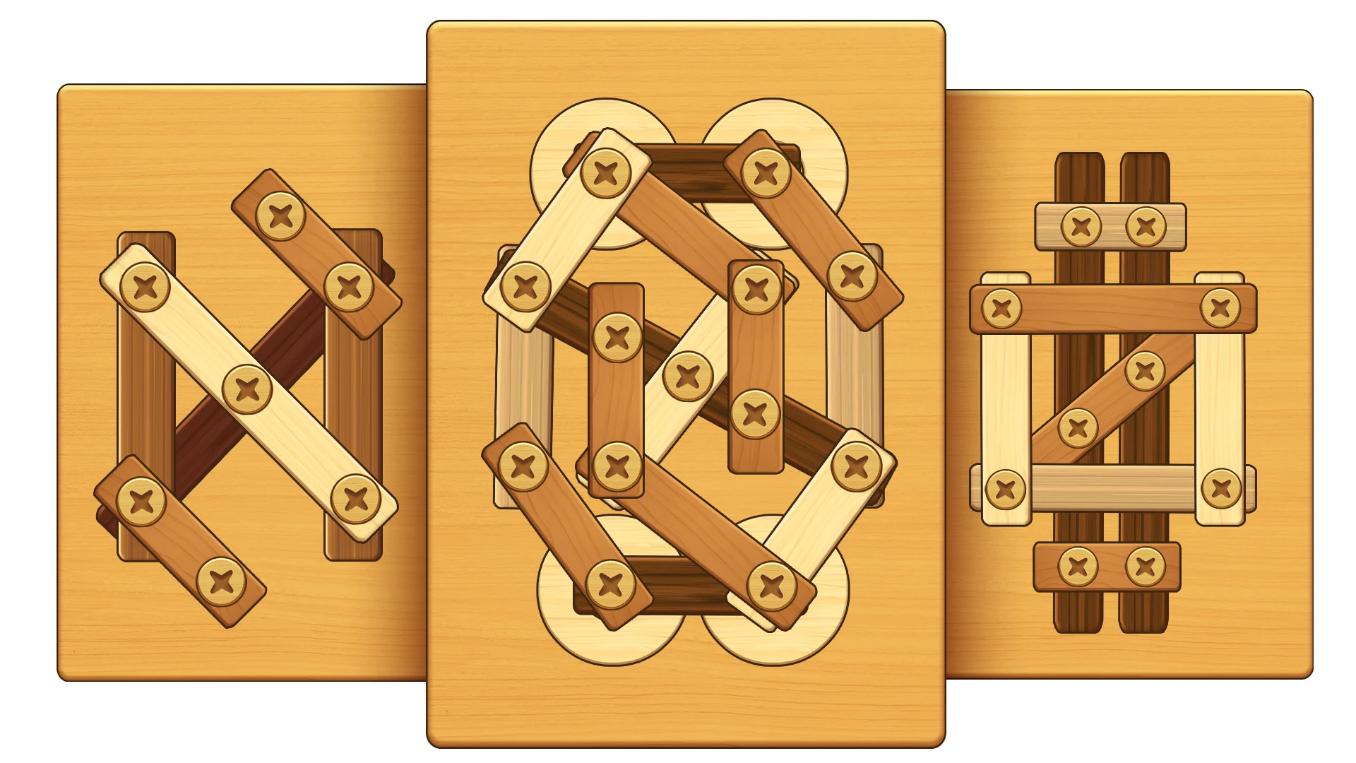 Screw Puzzle: Wood Nut & Bolt® screenshot