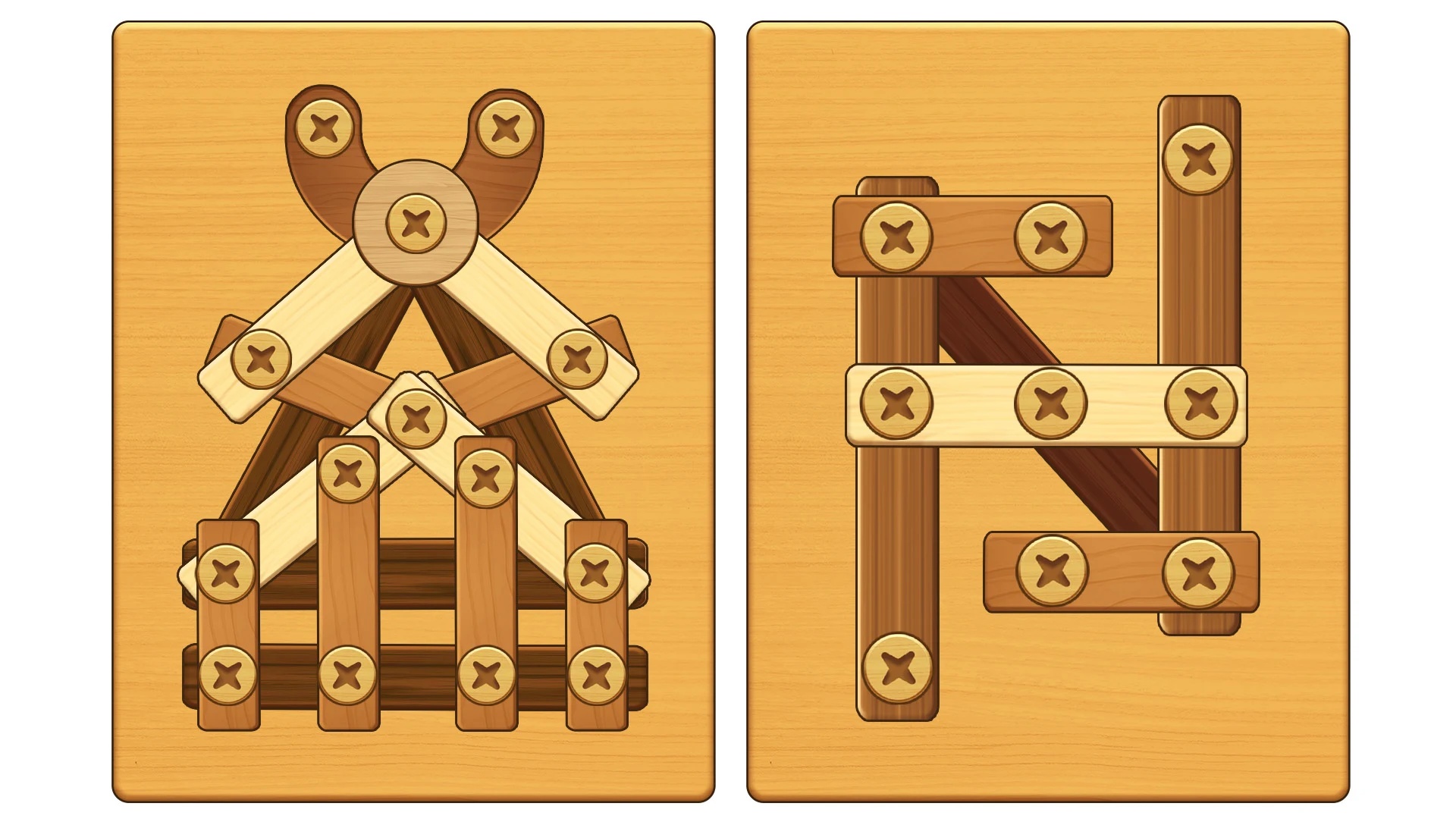 Screw Puzzle: Wood Nut & Bolt® screenshot
